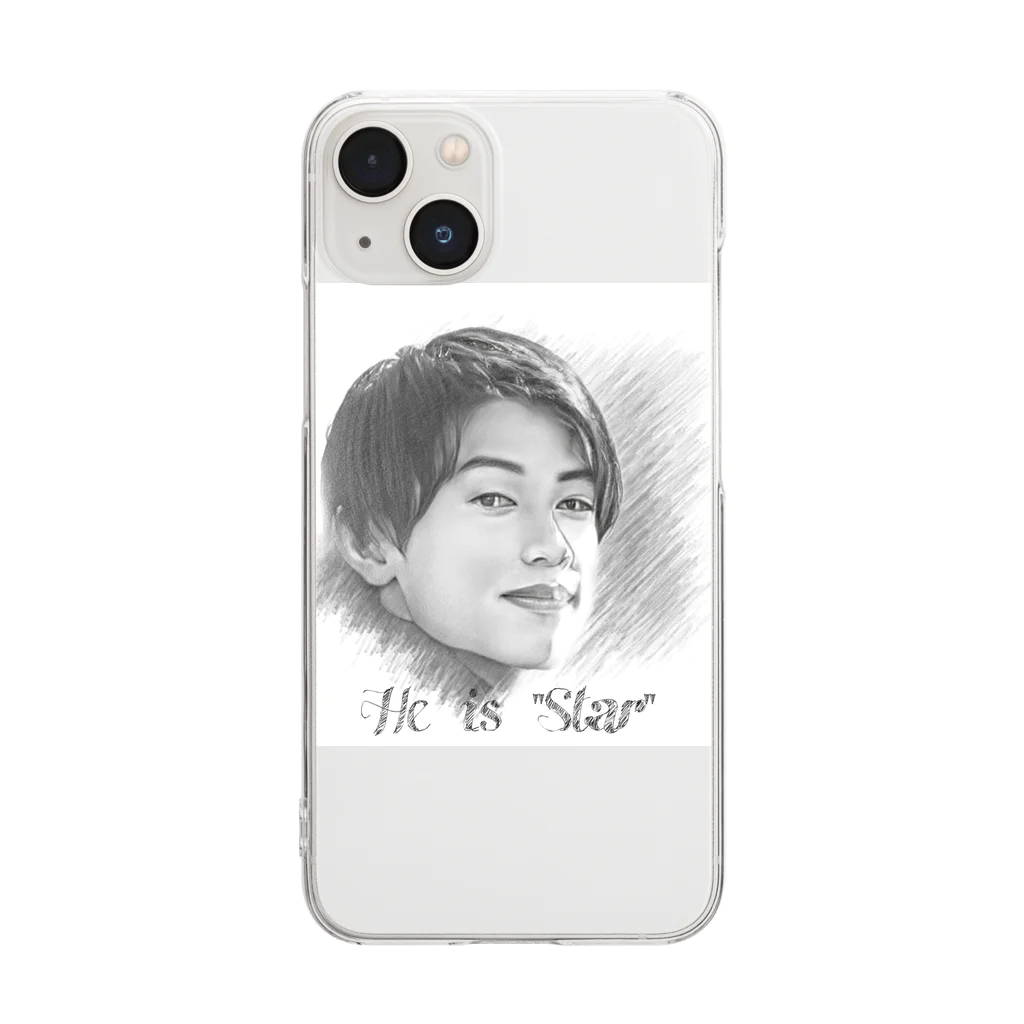 Hoshi Fan ShopのHoshi Fan Shop Clear Smartphone Case