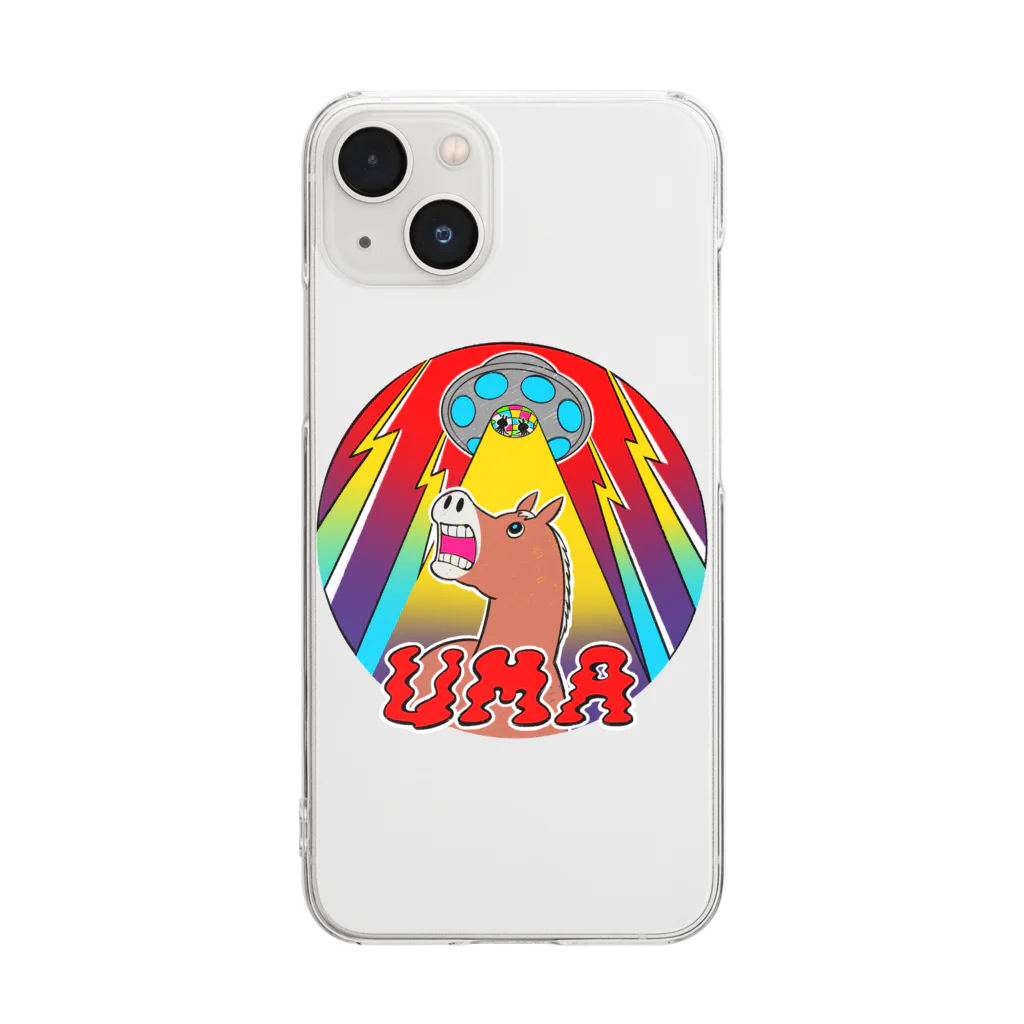 HAMON@suzuriのHAMON🌈UMA Clear Smartphone Case