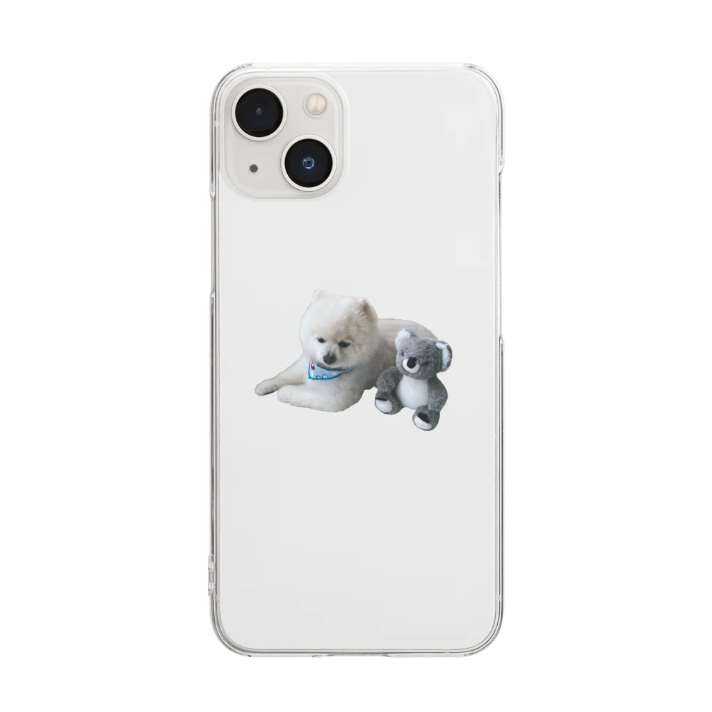 Pomestic-ViolenceのALL YOU NEED IS POME Clear Smartphone Case