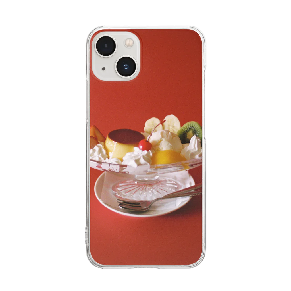 Kensuke Hosoyaのプリン・ア・ラ・モード Clear Smartphone Case