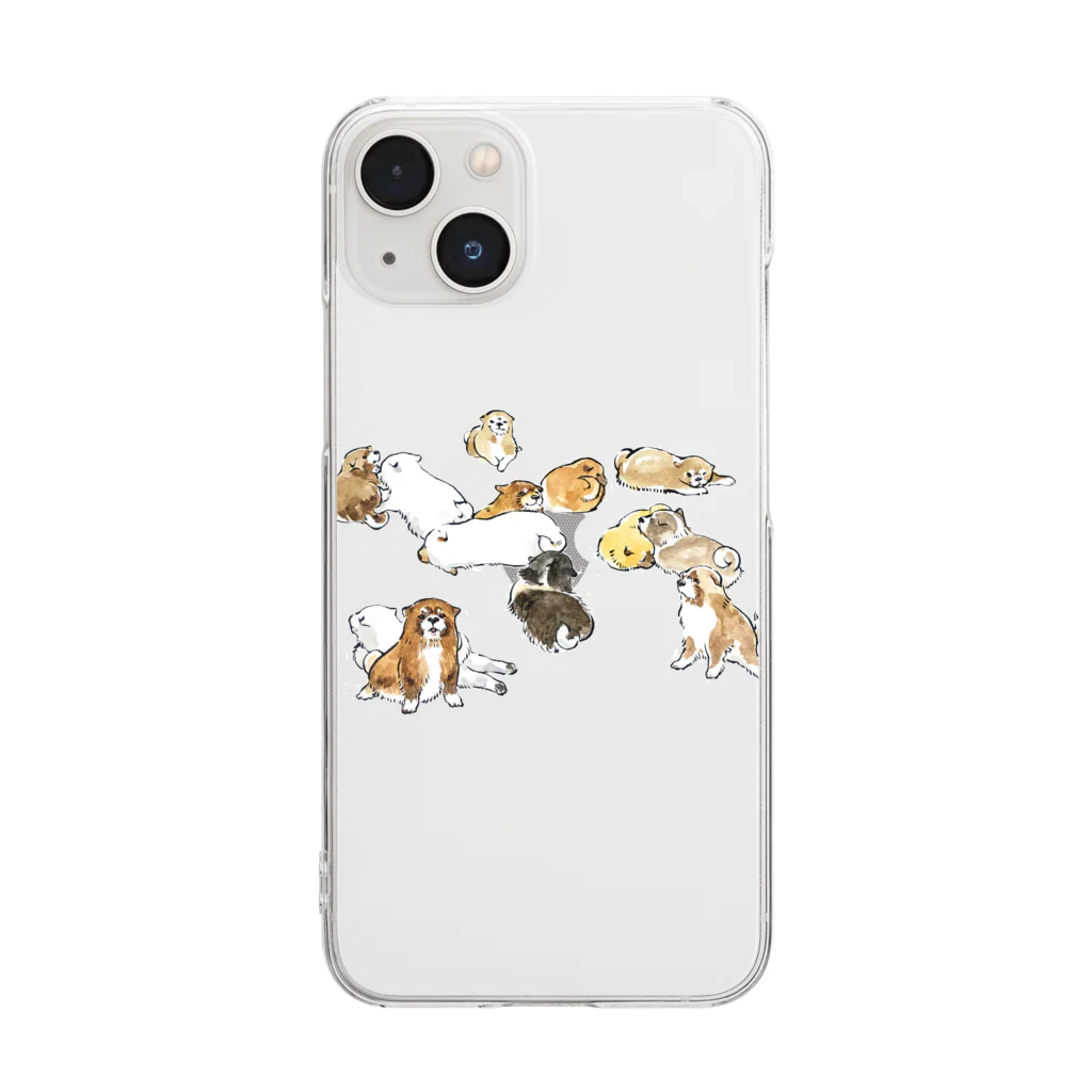 segasworksの仔犬 Clear Smartphone Case