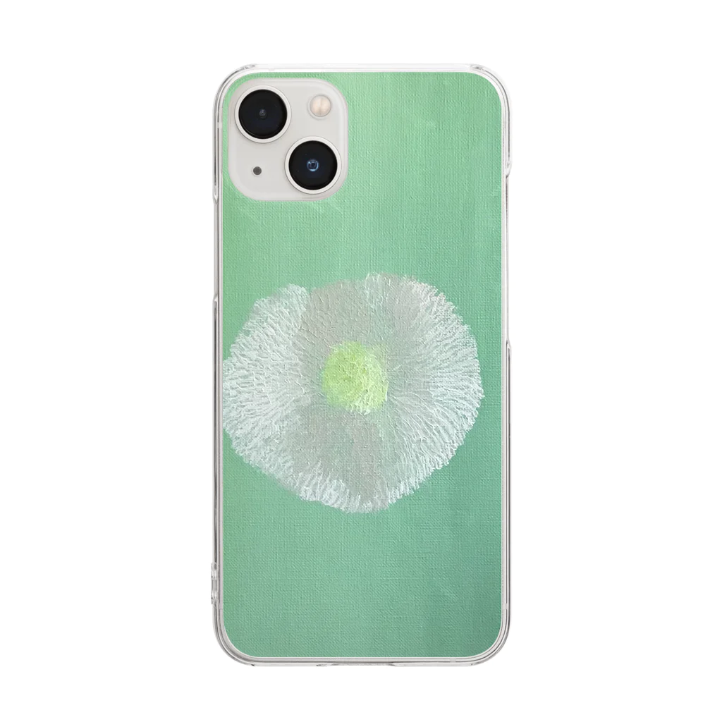 MAINA YUI SHOPの毒の花 Clear Smartphone Case