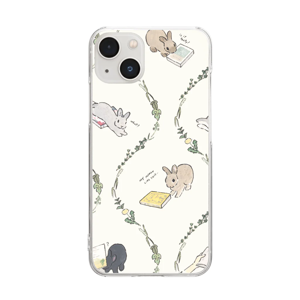 SCHINAKO'Sの本が好き Clear Smartphone Case