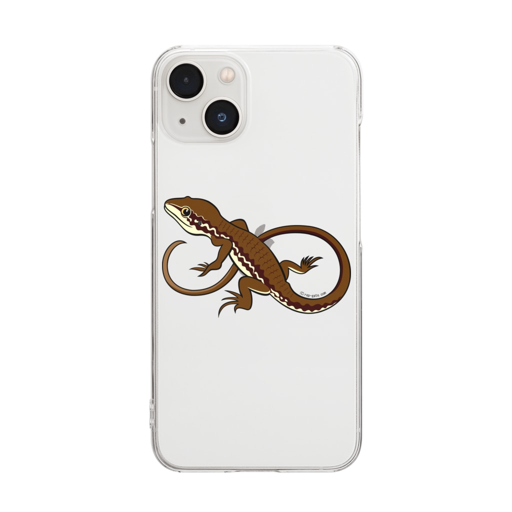 Dragon's Gateグッズのニホンカナヘビ Clear Smartphone Case