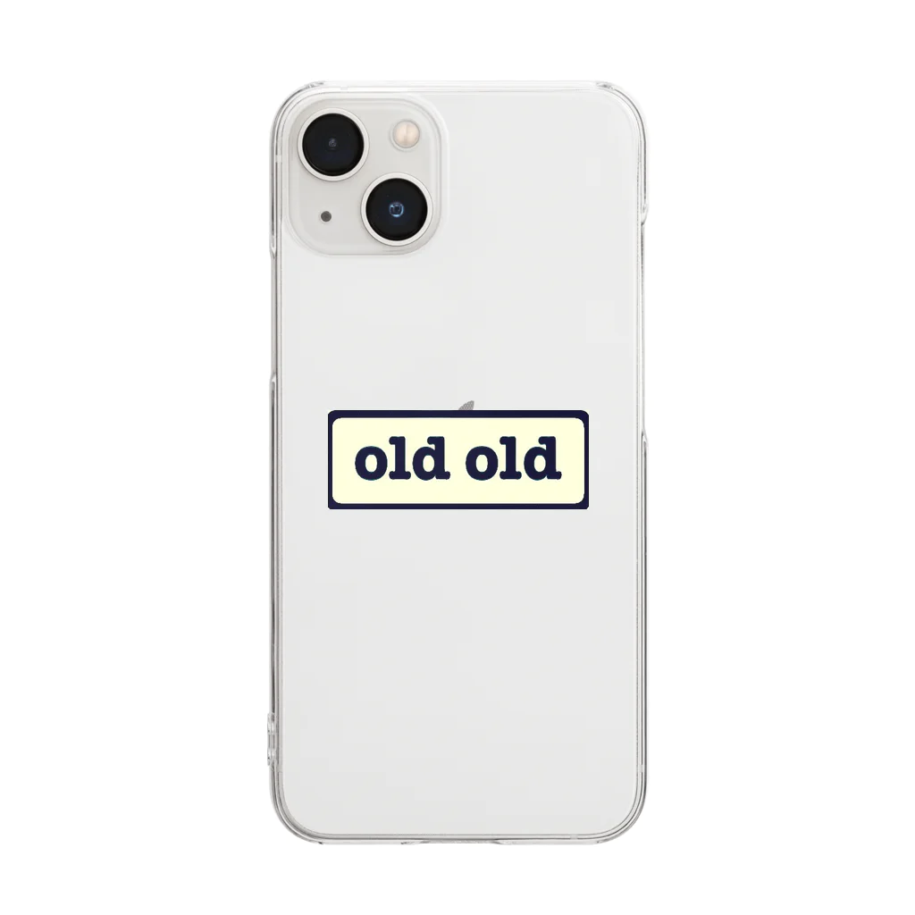 oldoldのoldoldクラシック第一弾 Clear Smartphone Case