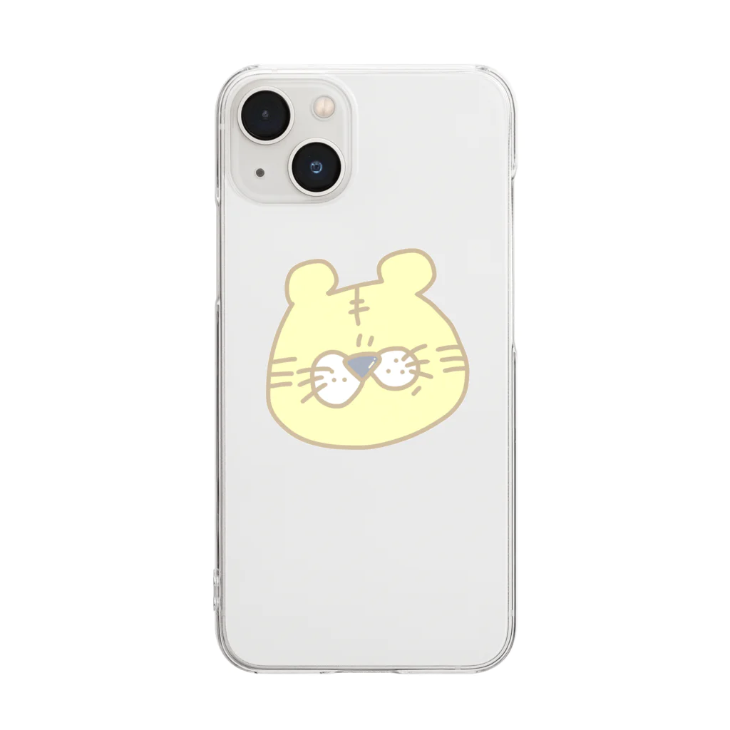 うちゅうじんぐみのどうぶつぐみ Titaくん Clear Smartphone Case