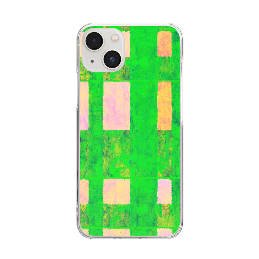 三毛ヒゲのtexture #005 Clear Smartphone Case