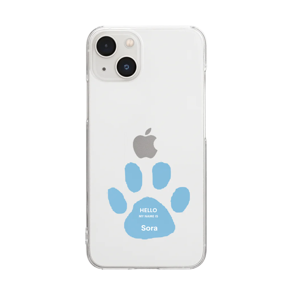 Dogo DoodleのSora Clear Smartphone Case