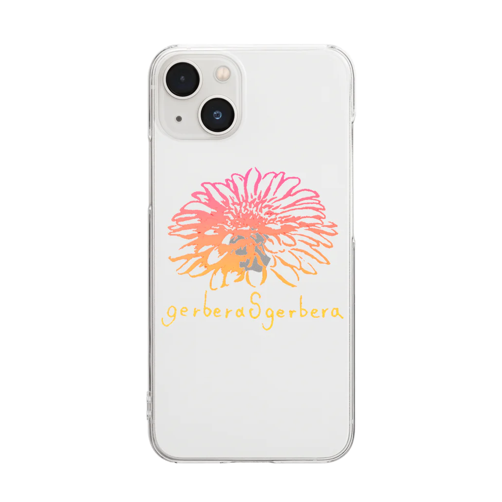 gerberasgerberaのgerberasgerbera Clear Smartphone Case