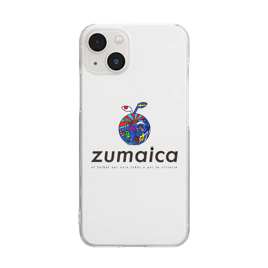 zumaicaのkenmeism Japan Clear Smartphone Case