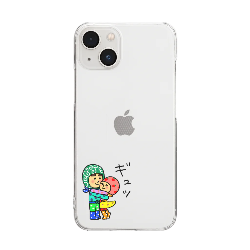 Nontomoのポップツインソウル Clear Smartphone Case