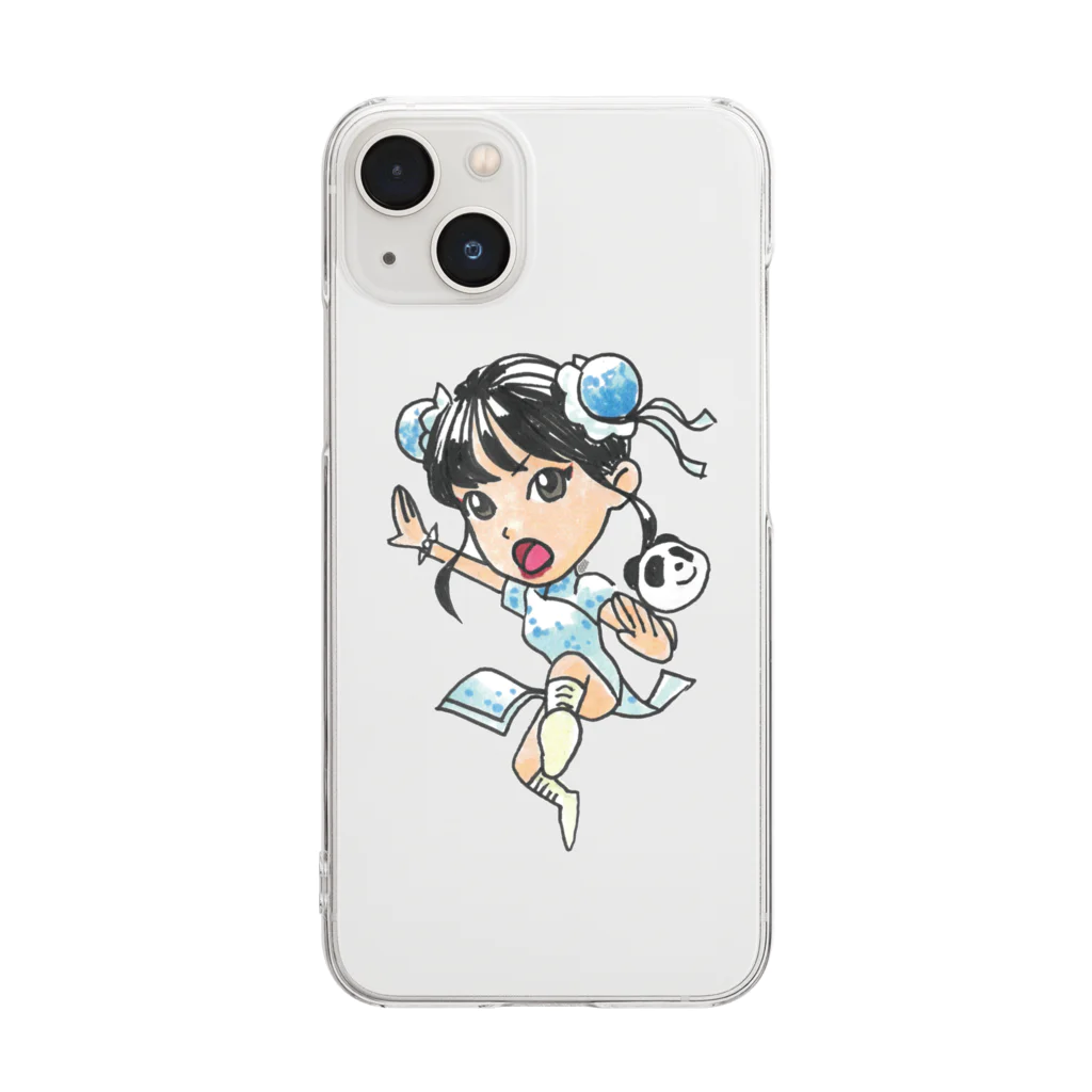 はにゅん3周年記念 shop☆のはにゅん3周年記念 スマホケース Clear Smartphone Case