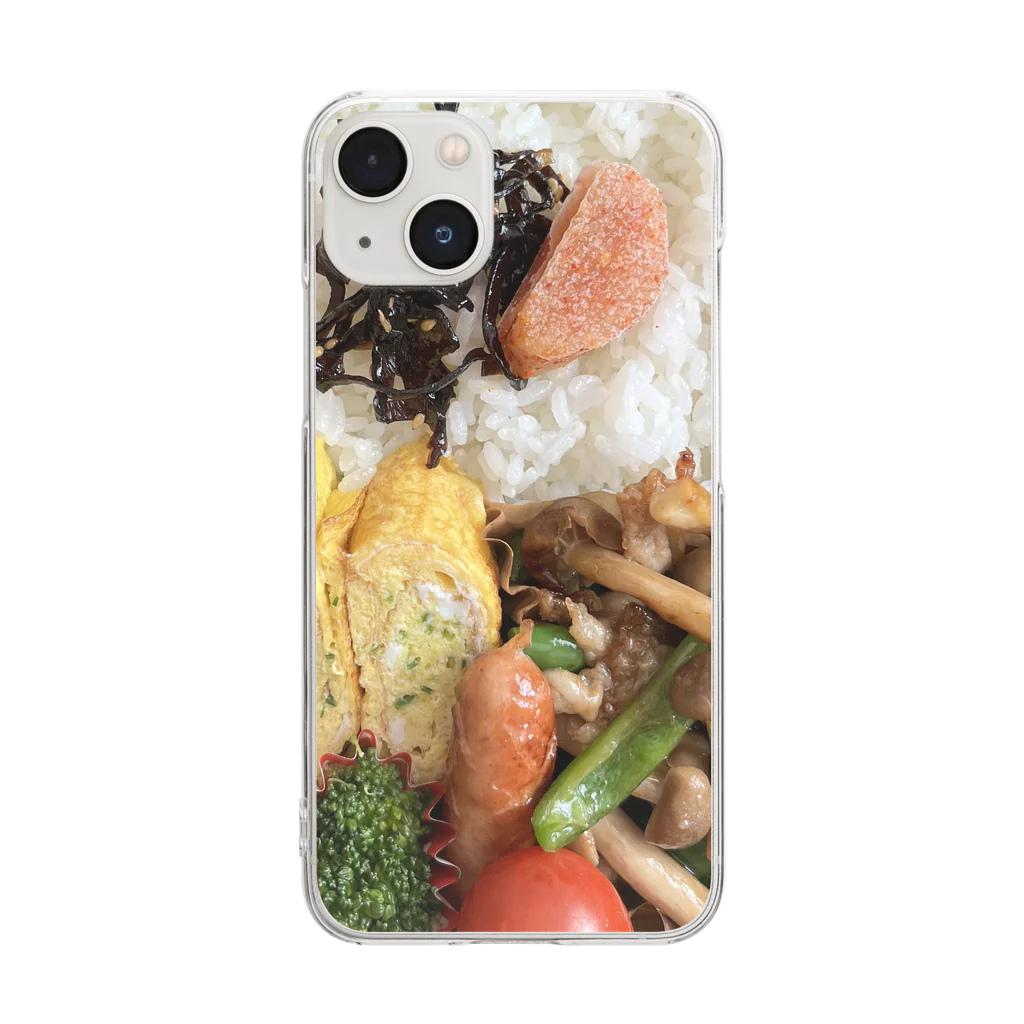 北海道のいぶちゃんの愛妻弁当 Clear Smartphone Case