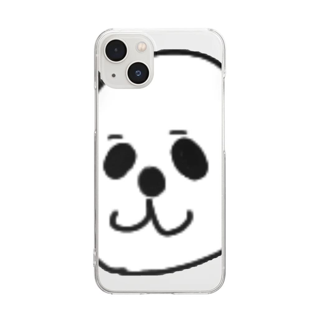 nannraxzのたれ目くん Clear Smartphone Case