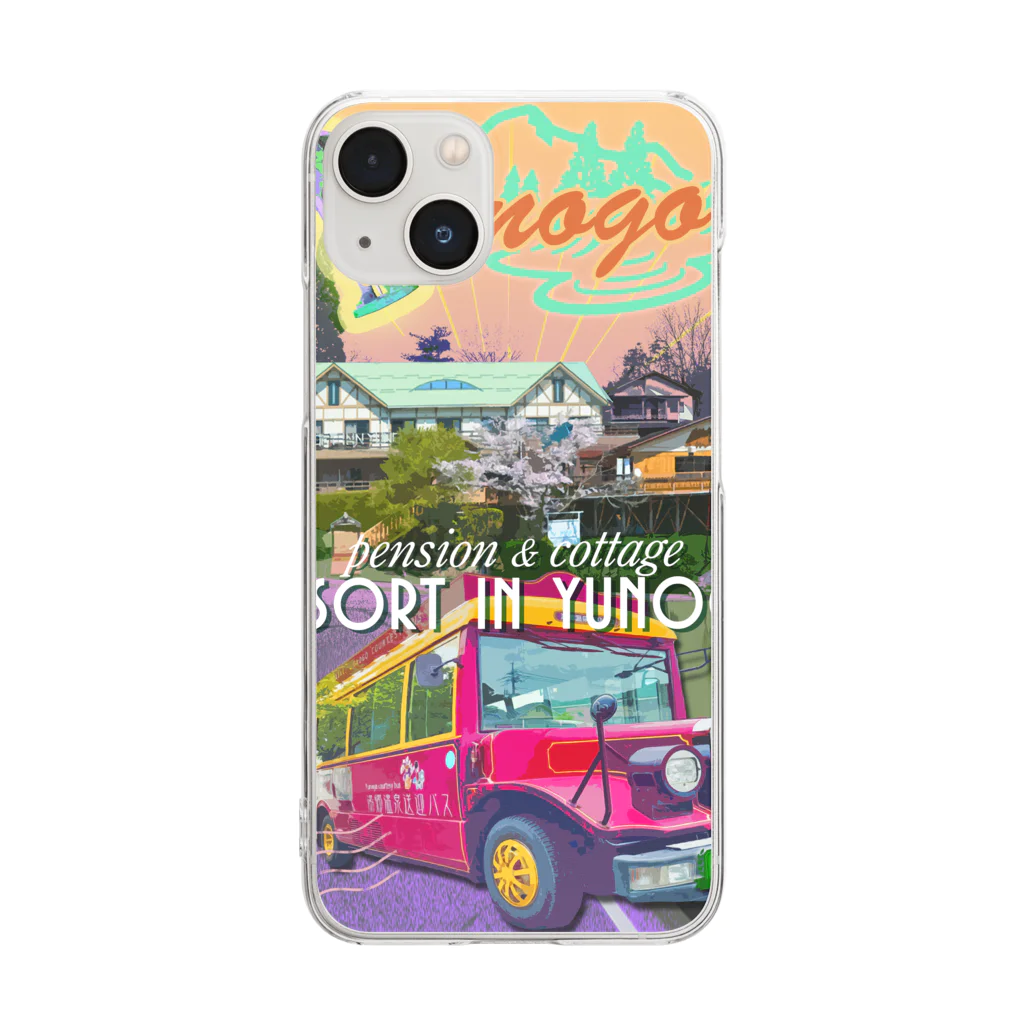 artypartyのyunogo mango ! Clear Smartphone Case