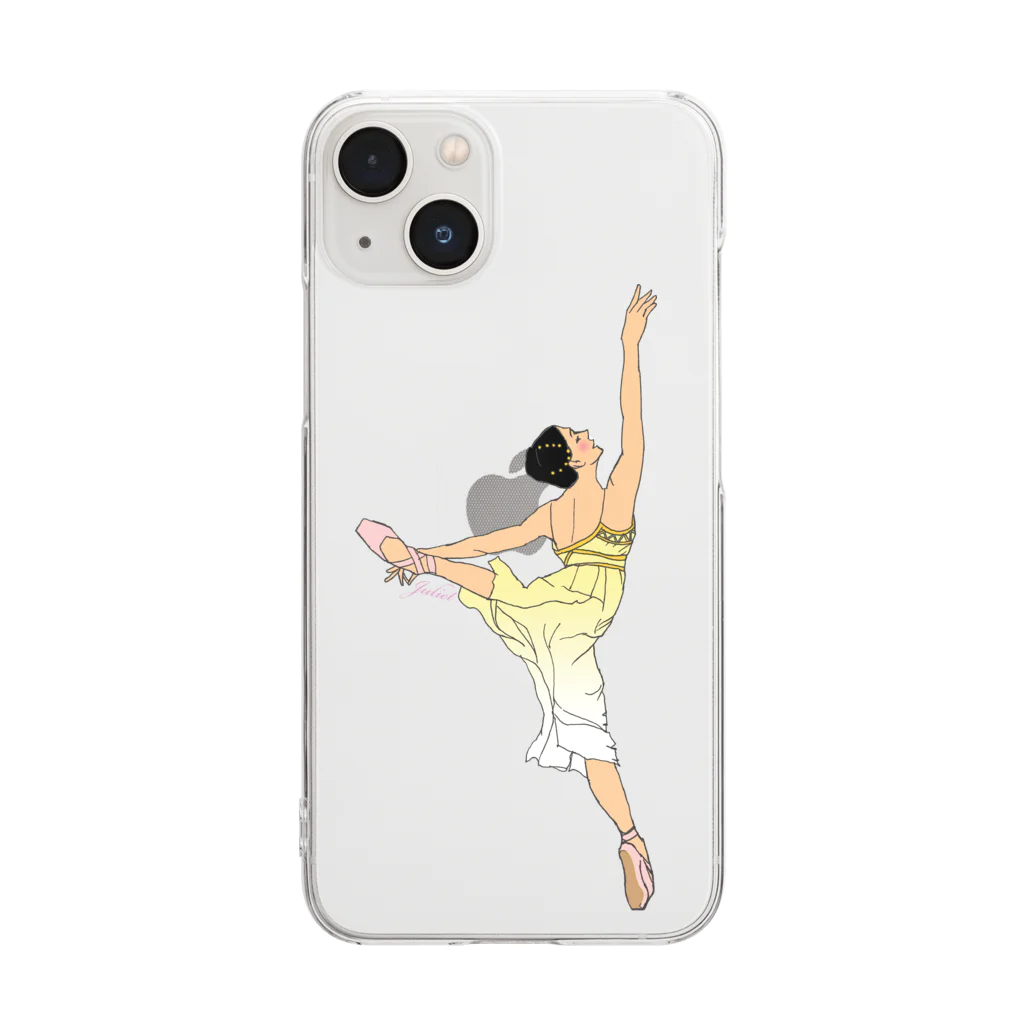 AutumnChild　のジュリエット（バレエ） Clear Smartphone Case