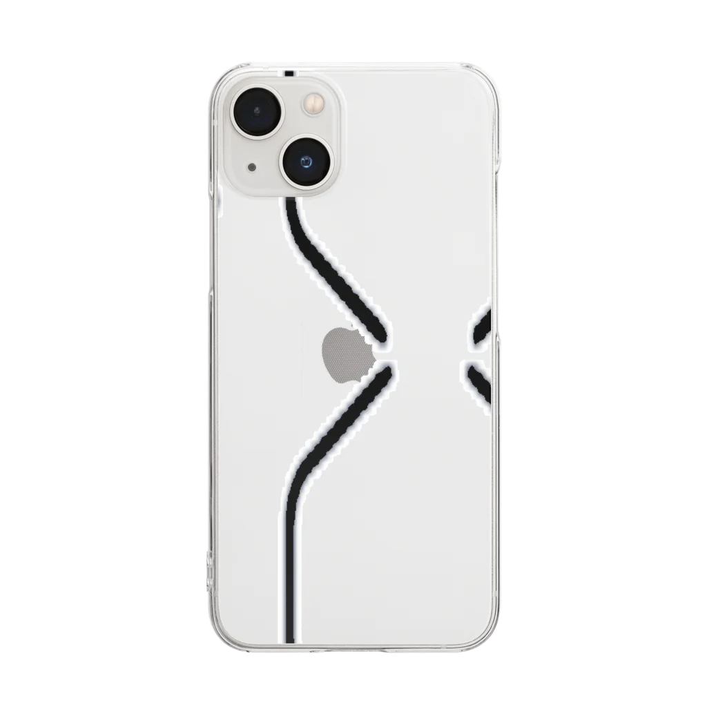 sofagaの68点 Clear Smartphone Case