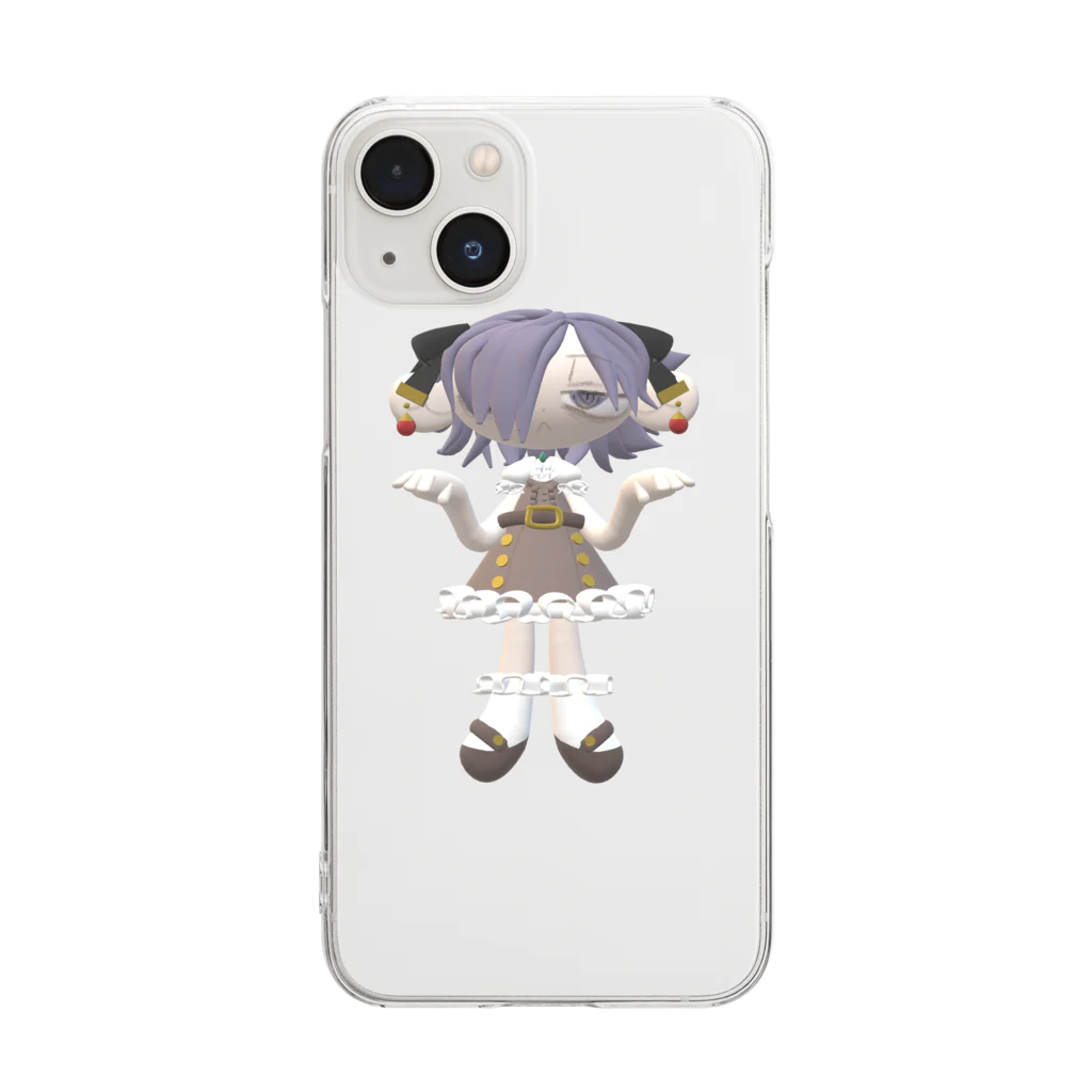 THREEEのエリザベス Clear Smartphone Case