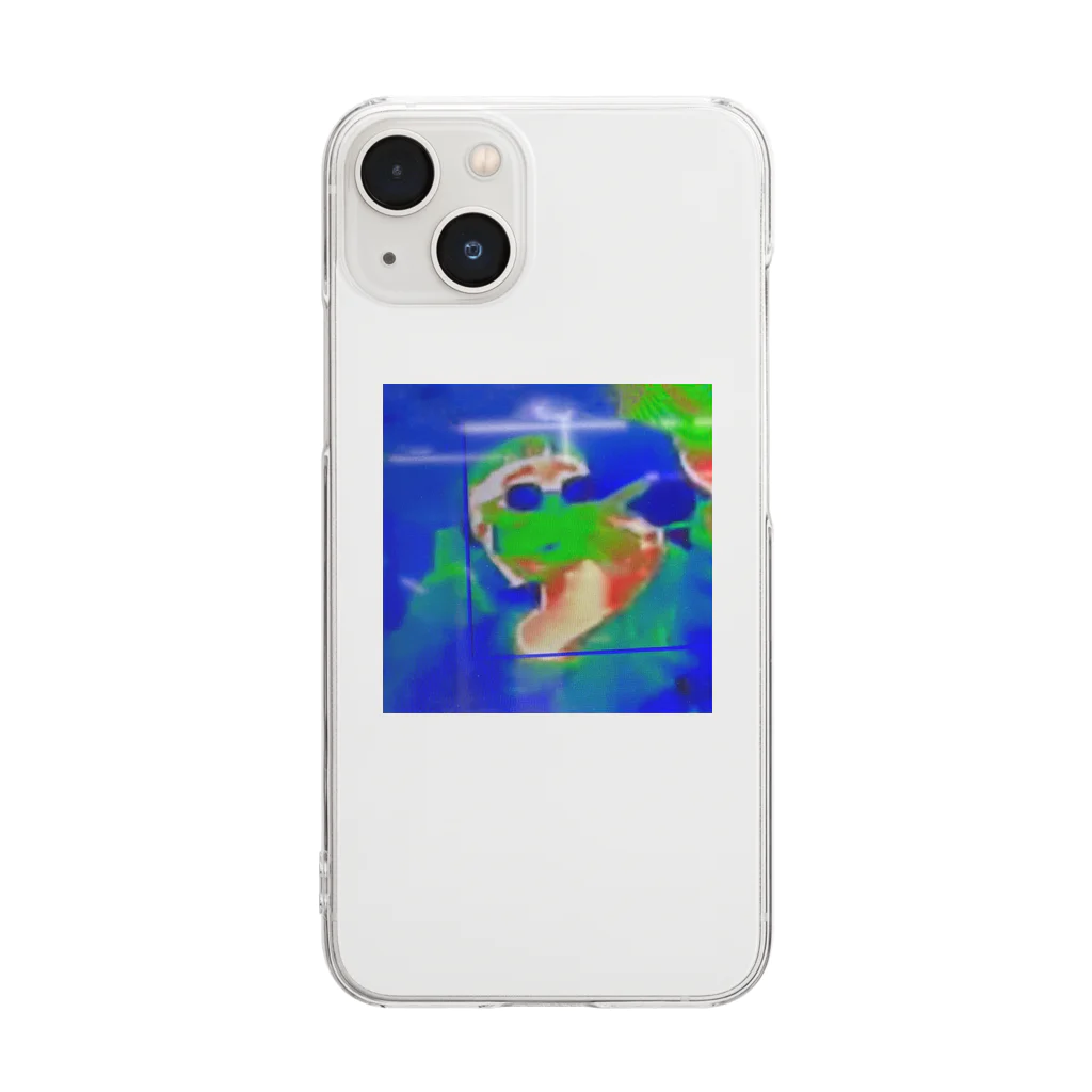 とねちゃんの店のThermography photo of my boss Clear Smartphone Case