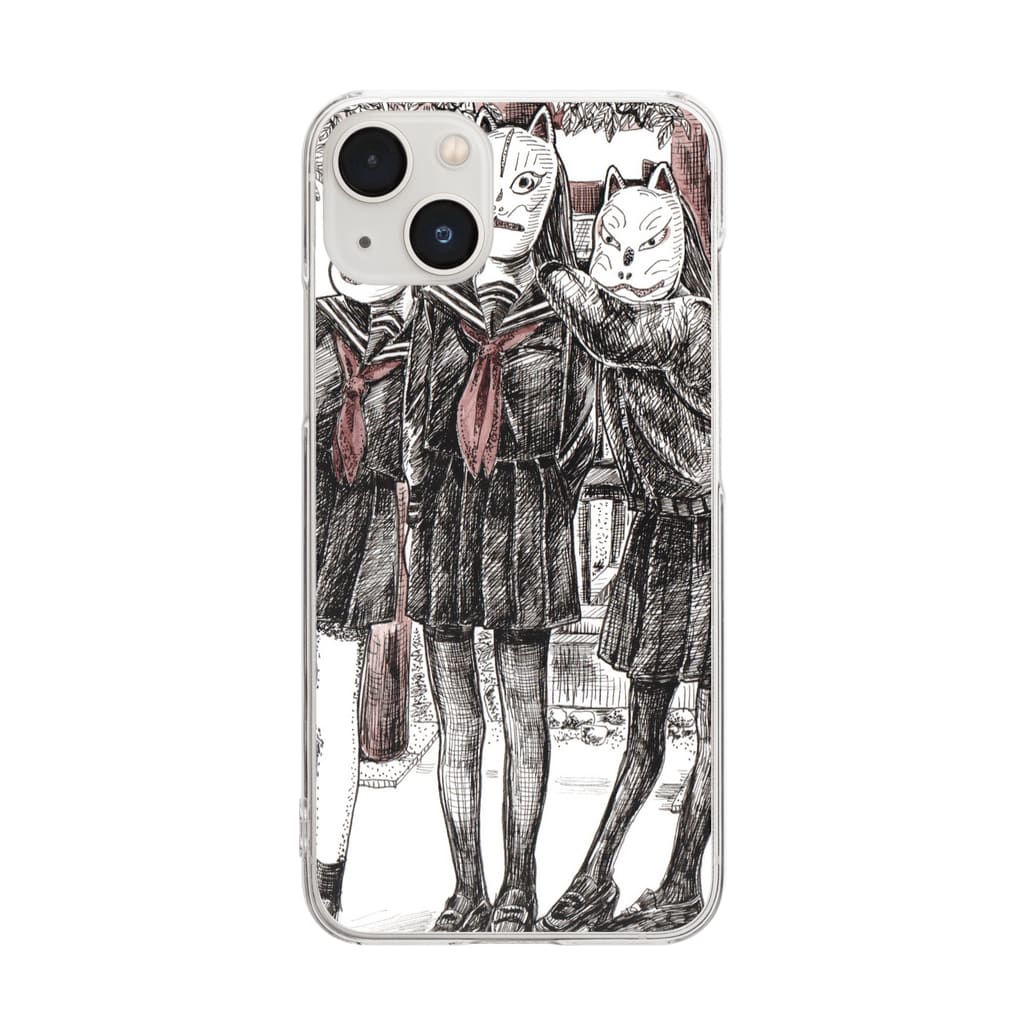 顔の見えない女子高生 夕凪うなぎ Watashiwa Unagi のクリアスマホケース Iphoneケース 通販 Suzuri スズリ 顔の見えない女子高生 夕凪うなぎ Watashiwa Unagi のクリアスマホケース Iphoneケース 通販 Suzuri スズリ