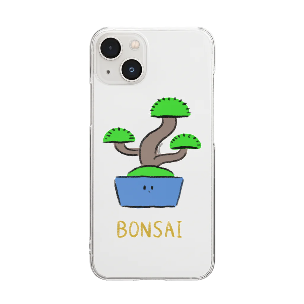 みぞぐちともやのBONSAI Clear Smartphone Case