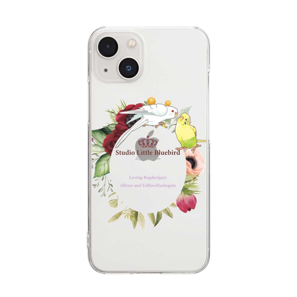 セキセイ女子ーず 青いことり工房 徐行運転 Sittlebluebird のクリアスマホケース Iphoneケース 通販 Suzuri スズリ セキセイ女子ーず 青いことり工房 徐行運転 Sittlebluebird のクリアスマホケース Iphoneケース 通販 Suzuri スズリ