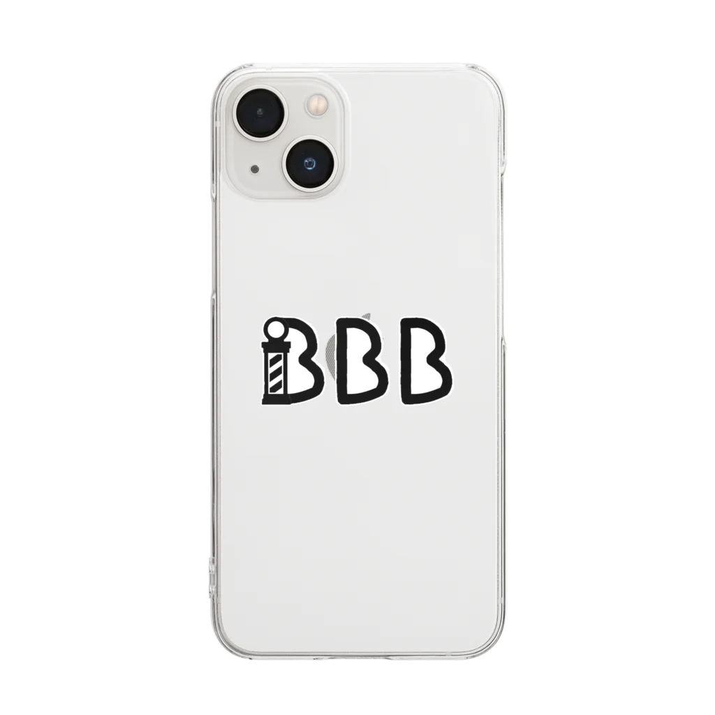 belle-amie(ベラミ)のBBB。 Clear Smartphone Case