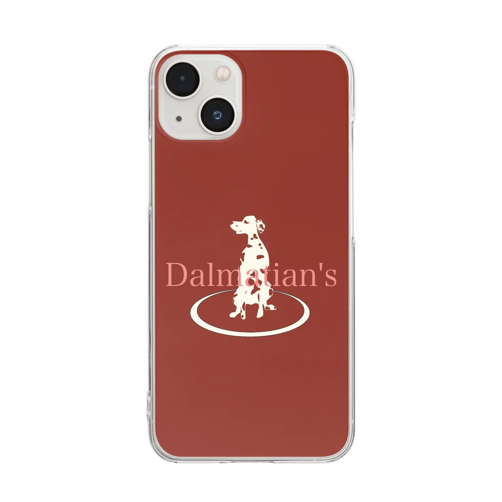 Dalmatian'sのDalmatian Clear Smartphone Case