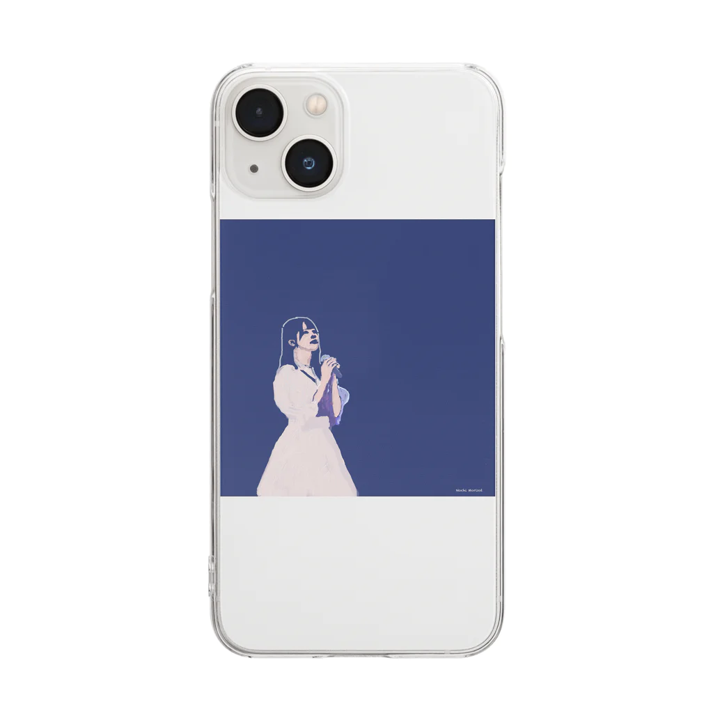 NOCHI MORISOT(ノチ・モリゾ) StoreのUnfinished TOP idol Clear Smartphone Case