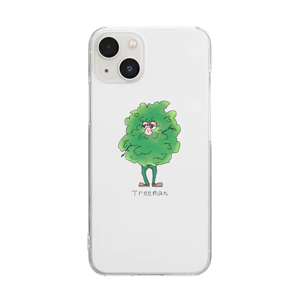 TONAKAIYAのTREEMAN Clear Smartphone Case