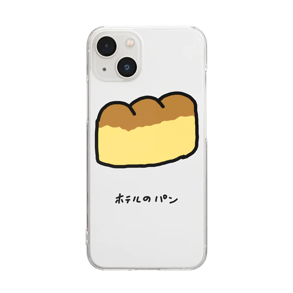 脂身通信Ｚのホテルのパン♪2204 Clear Smartphone Case