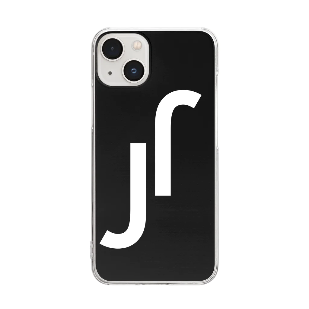 Just1nJans8nのJJ -BLACK- 第2弾GOODS クリアスマホケース