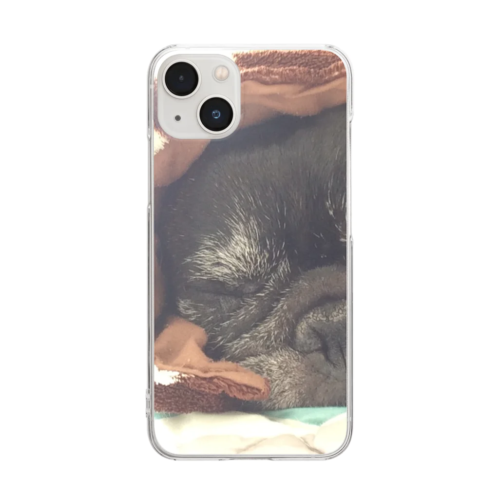 ぶーぶーふぁくとりーのぶーぶくん Clear Smartphone Case