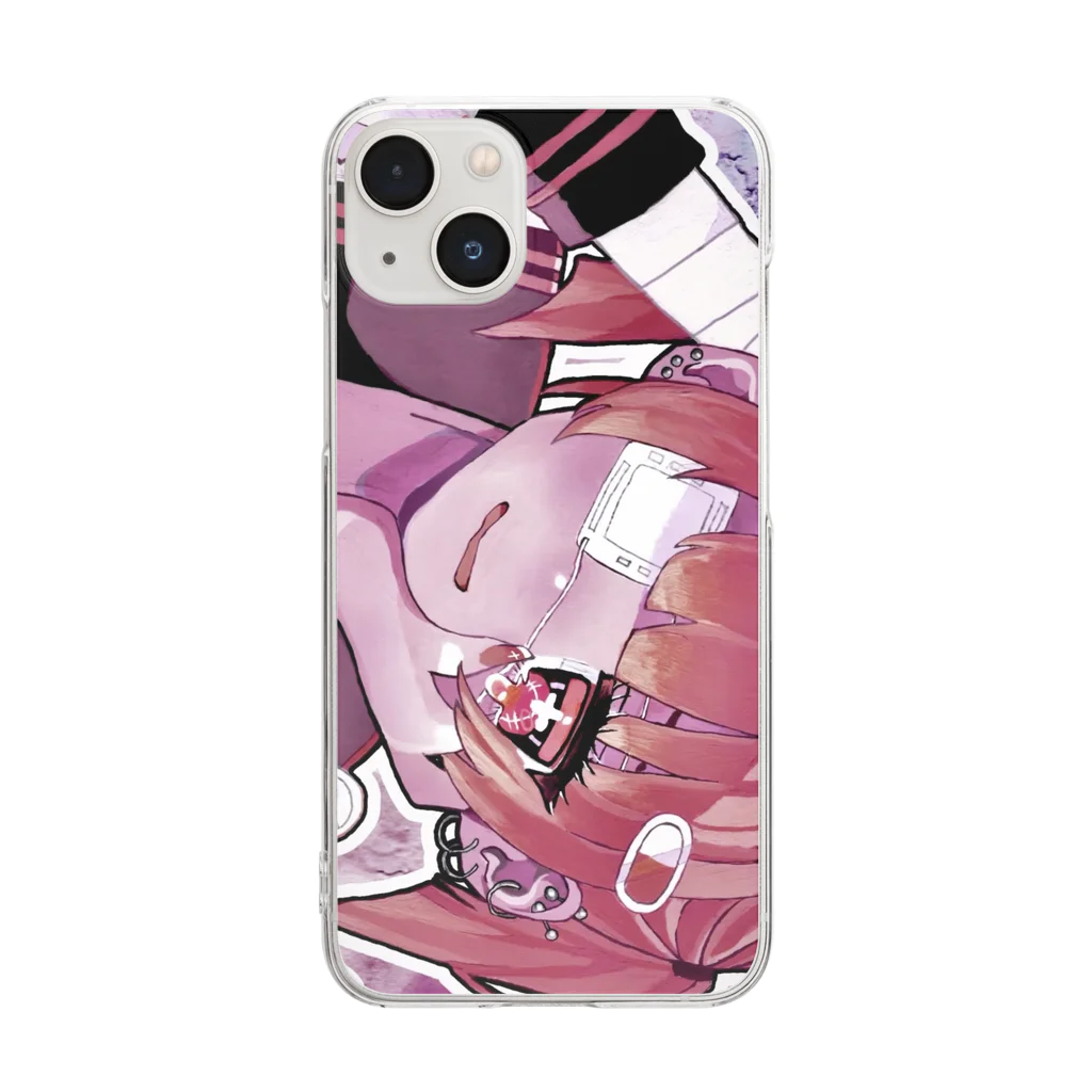 あいとくんの💗ひーちゃん💗 Clear Smartphone Case