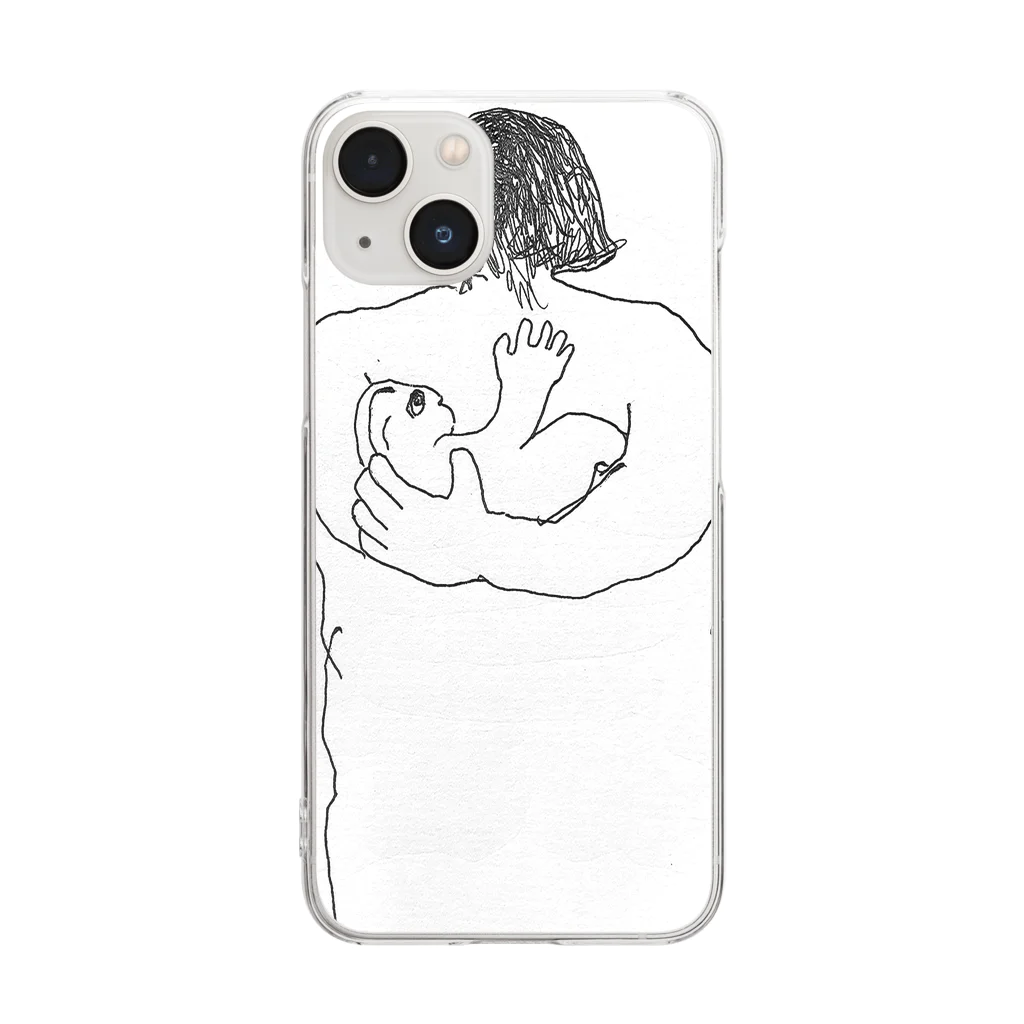 Isana's Marketのmother Clear Smartphone Case