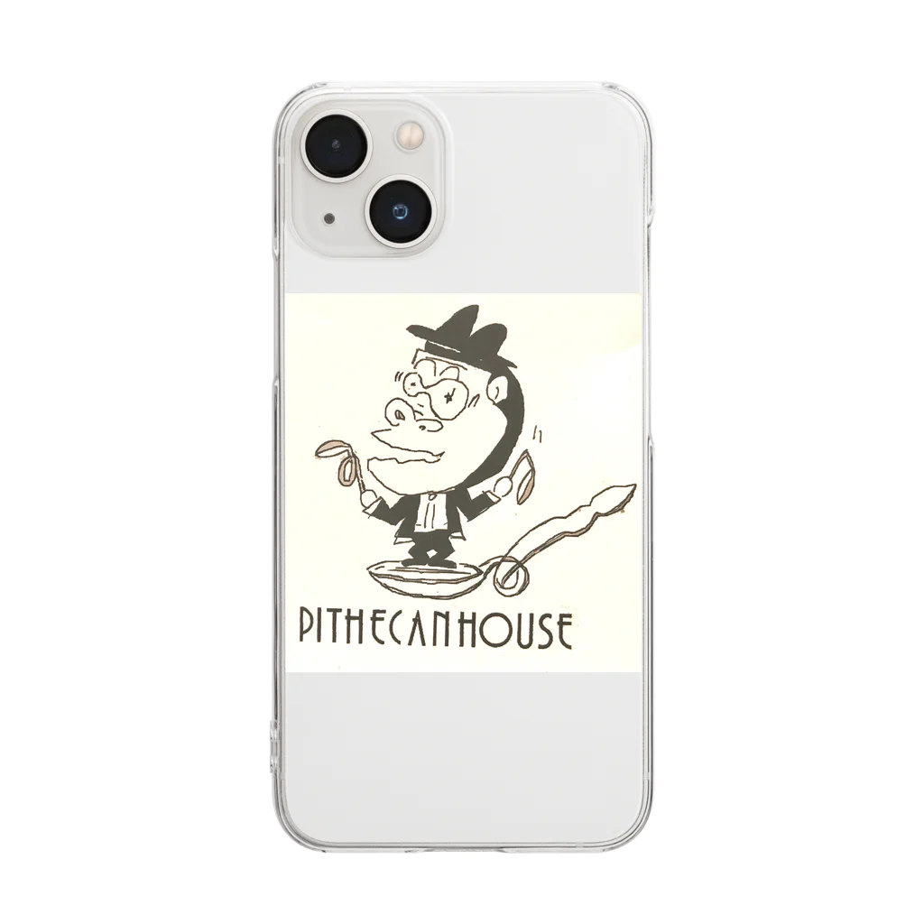 Pithecan ピテカンハウスのピテカンマガレー　　 Clear Smartphone Case