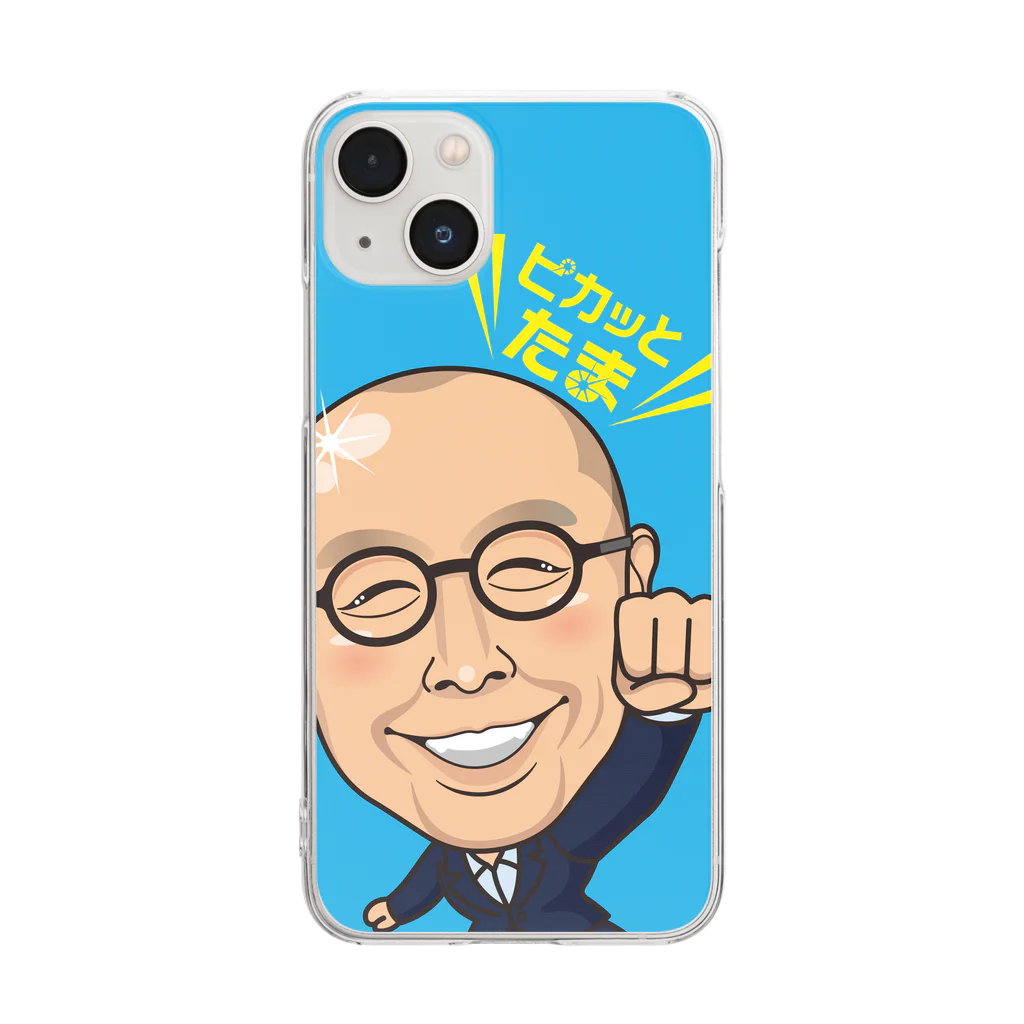 SoraTamagoのピカたま spc001 Clear Smartphone Case