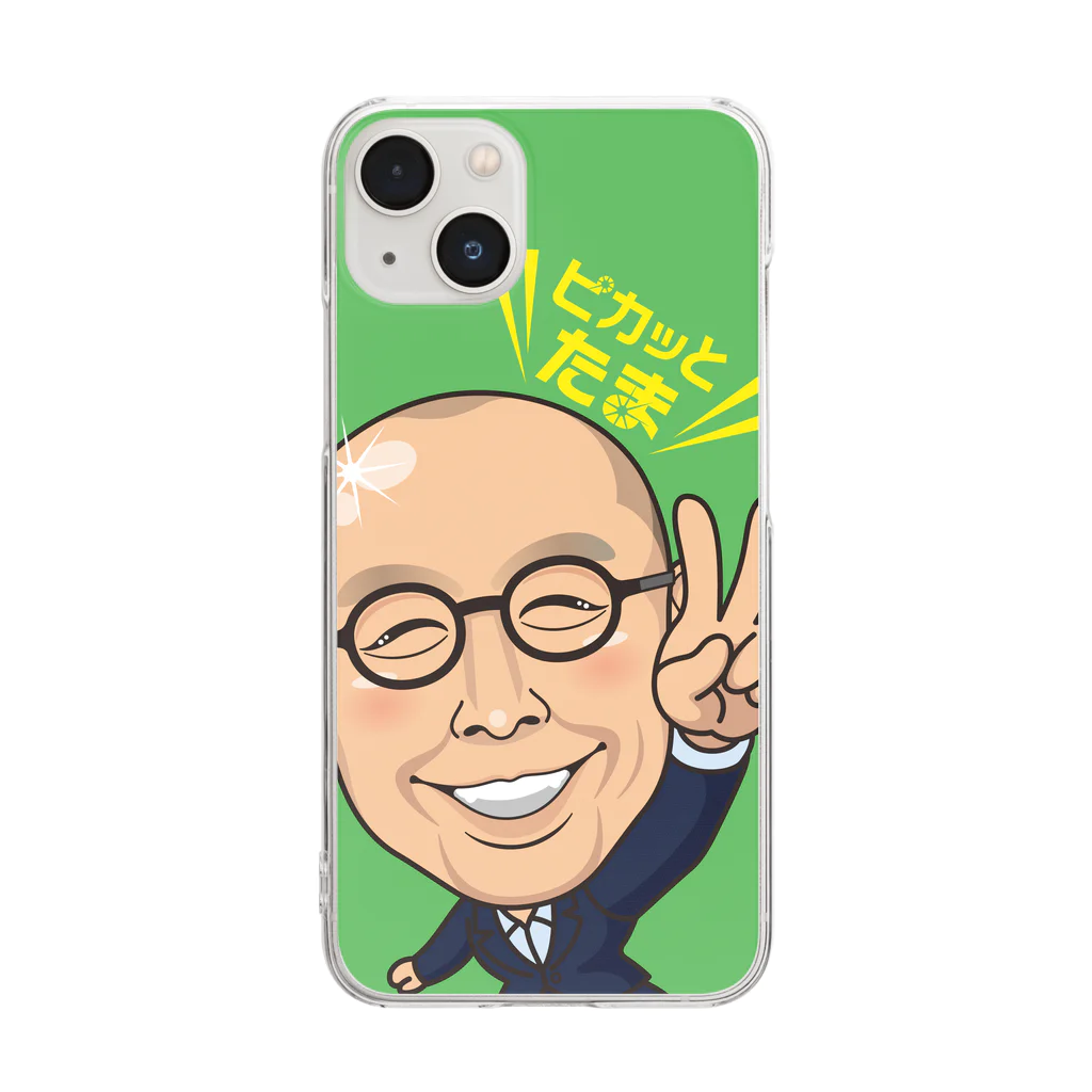 SoraTamagoのピカたま spc002 Clear Smartphone Case