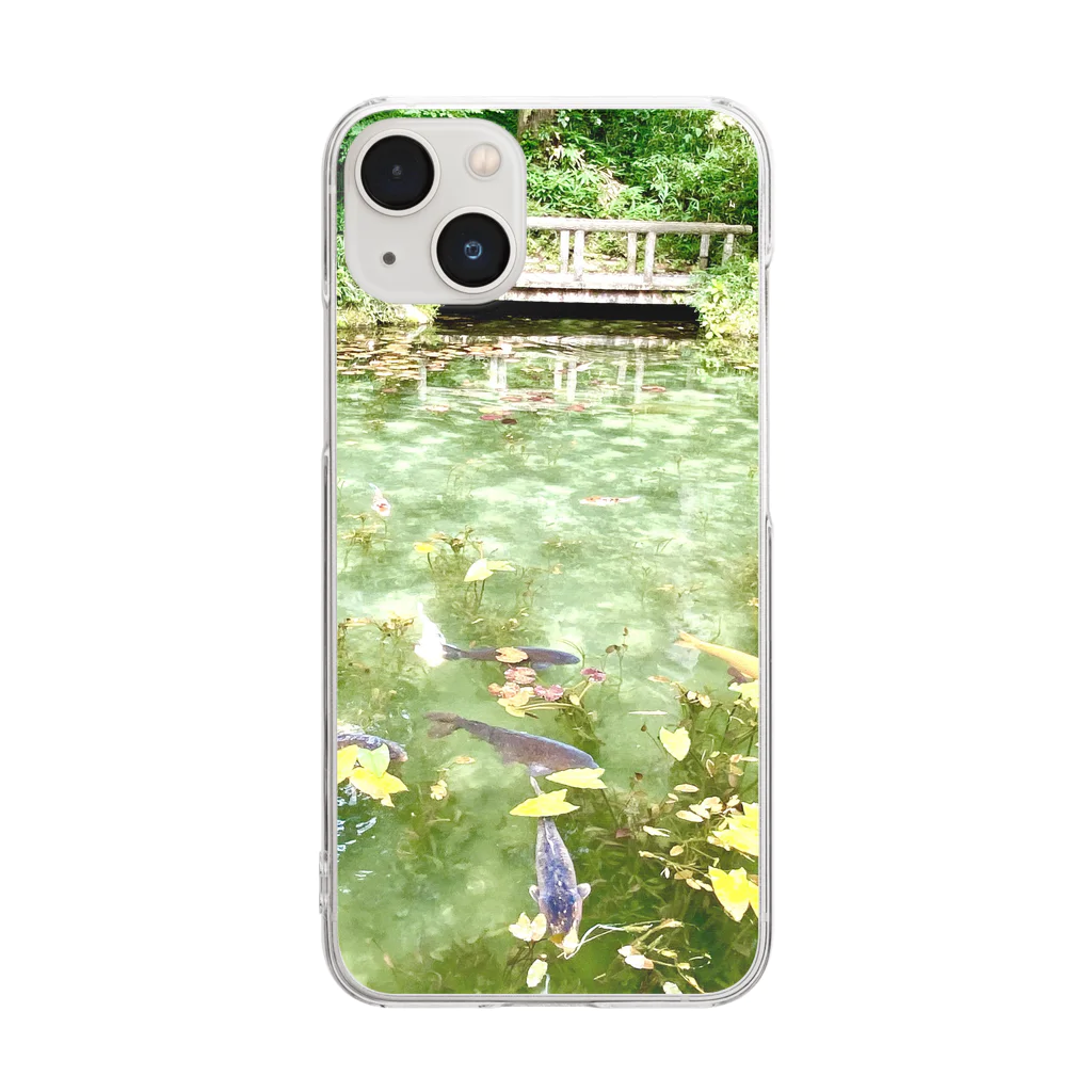 Shin Beethovenのモネの池 Clear Smartphone Case