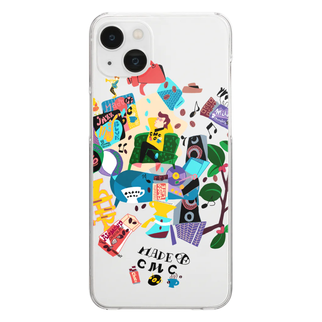 hilo tomula トムラ ヒロのMade Of CMC  Color Clear Smartphone Case