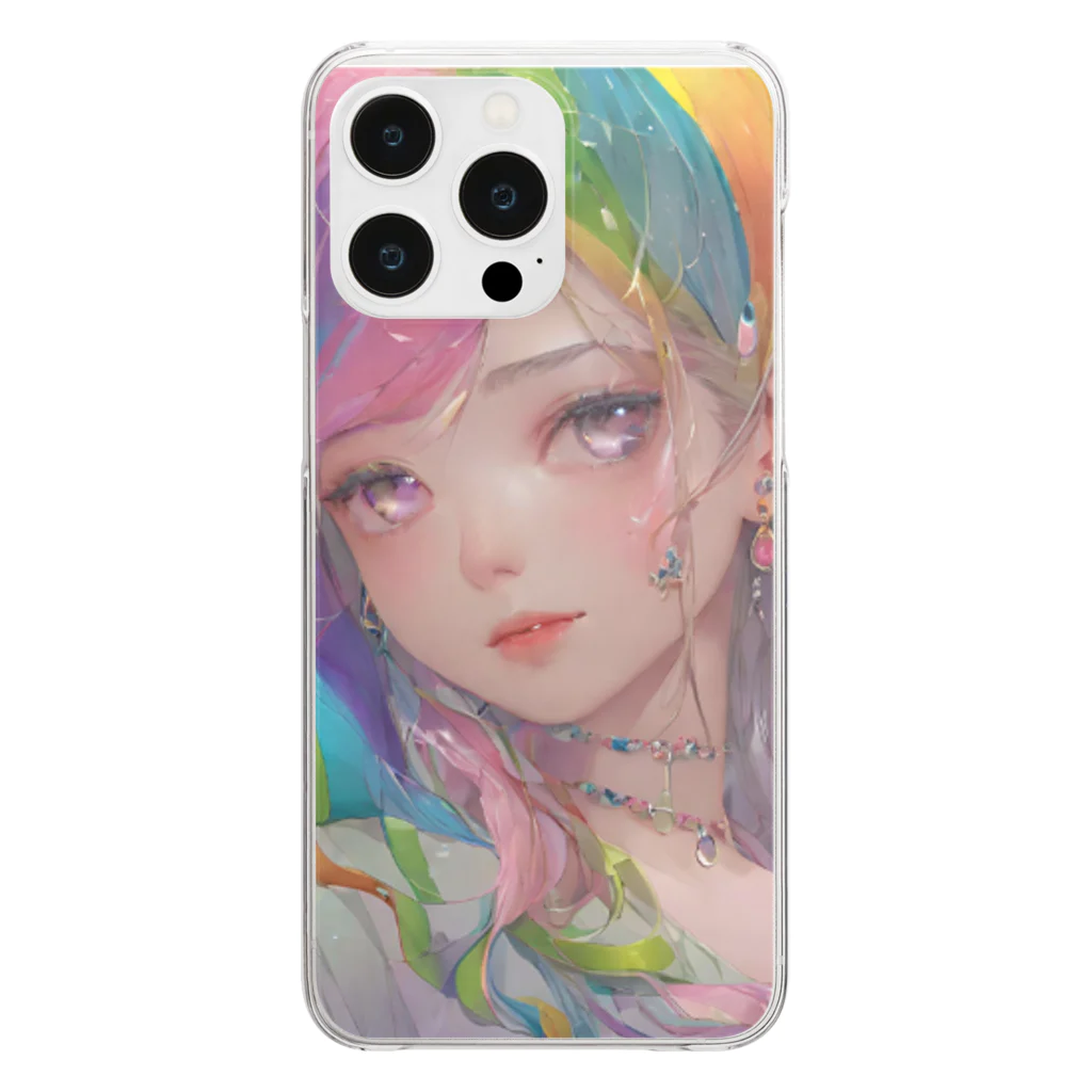 Xmasaのanimeグッズ Clear Smartphone Case