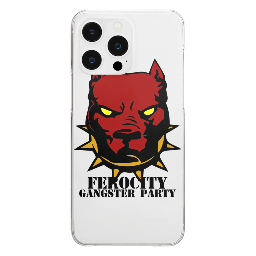 JOKERS FACTORYのFEROCITY Clear Smartphone Case