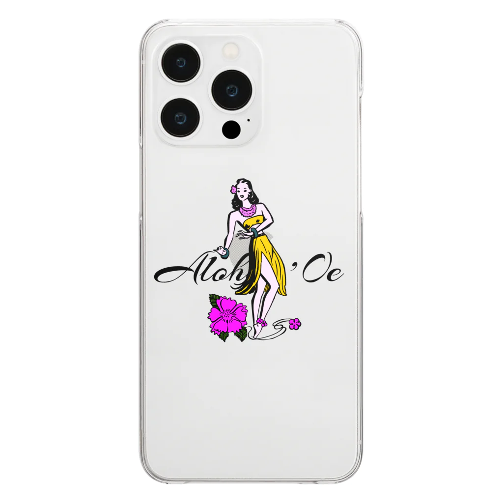 JOKERS FACTORYのHULA GIRL Clear Smartphone Case