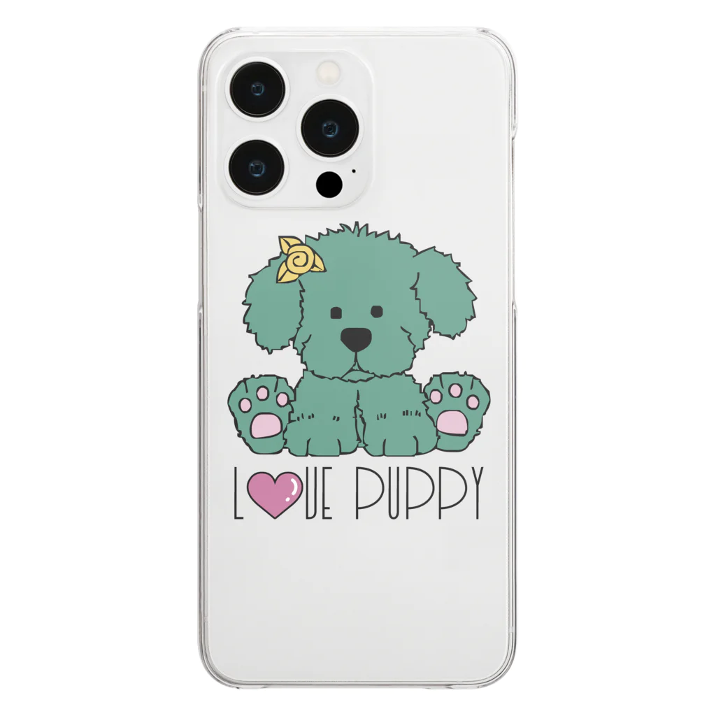 JOKERS FACTORYのPUPPY Clear Smartphone Case