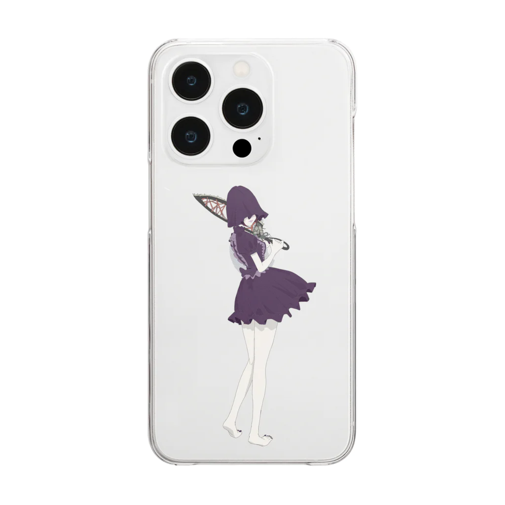 Ameのnurse Clear Smartphone Case