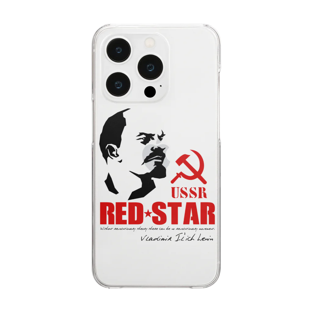 JOKERS FACTORYのLENIN レーニン Clear Smartphone Case