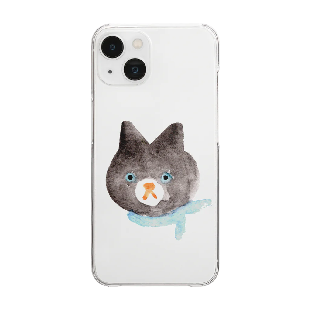 ATELIER JUNKのバンダナ Clear Smartphone Case