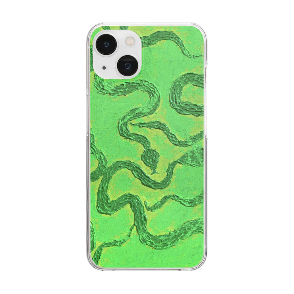 no_index🇯🇵のsnake case Clear Smartphone Case