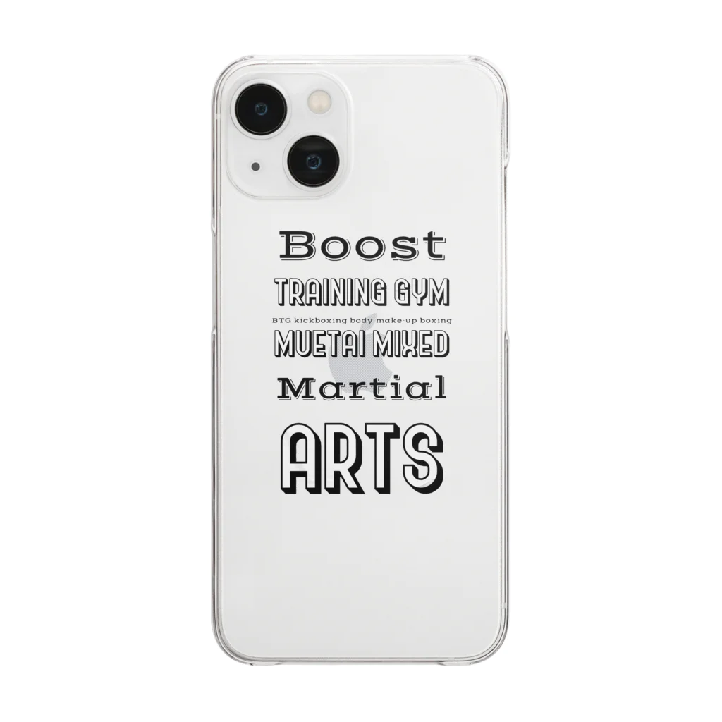 BTG Boost Training GymのBTG2022#1 Clear Smartphone Case