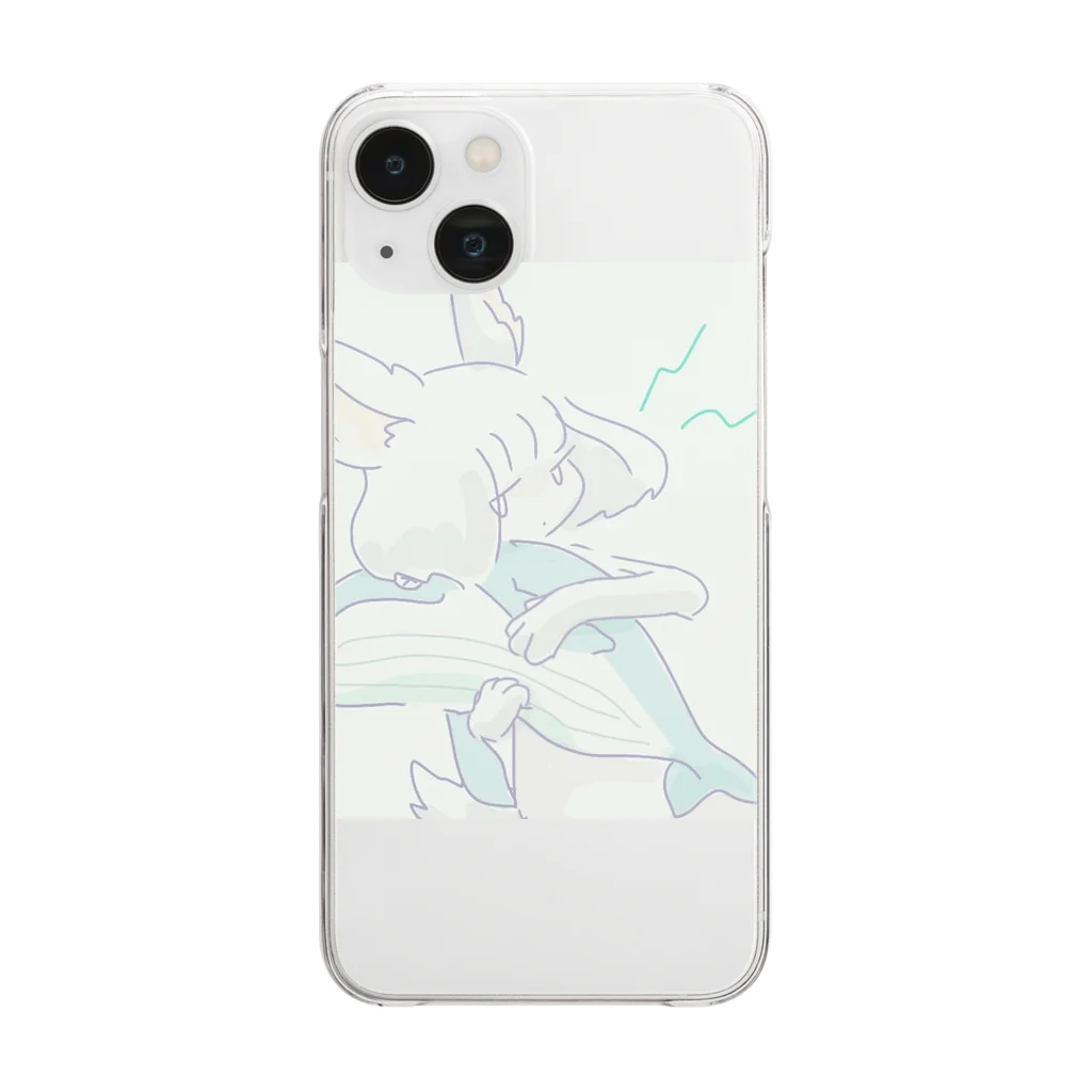 よふかしパーティーのあげないよ Clear Smartphone Case